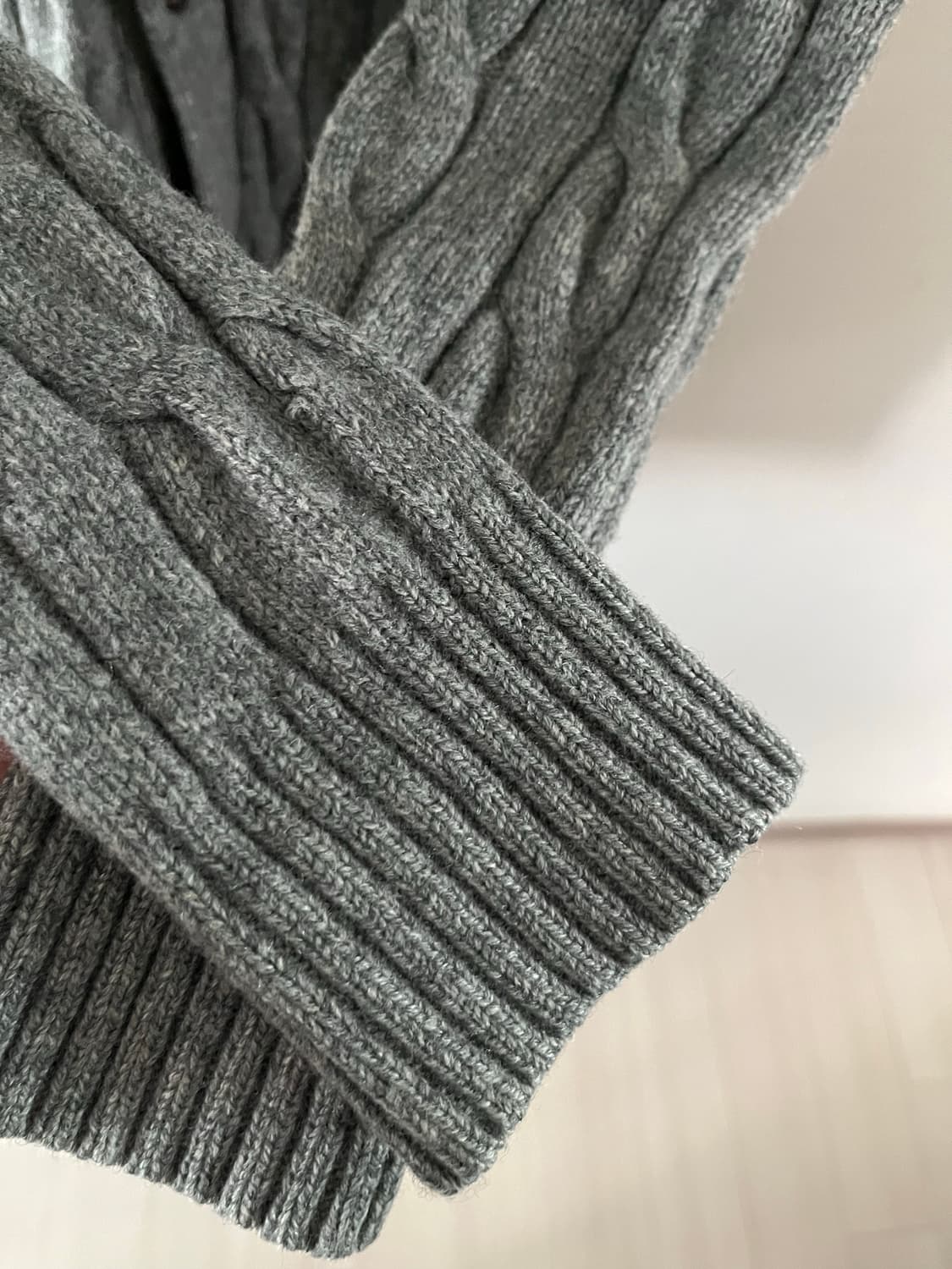 폴로 랄프로렌 숄카라 케이블 니트 가디건 상품이미지5