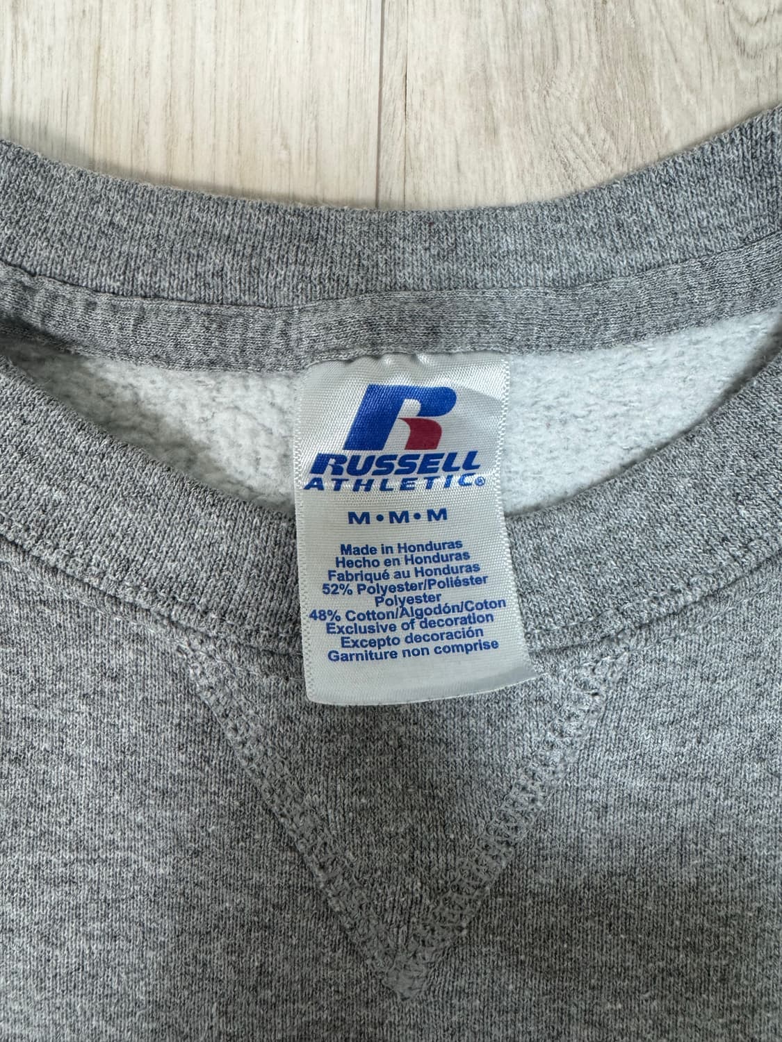 [러셀] 빈티지 러셀 그래픽 스웨트셔츠 헤더그레이 상품이미지5