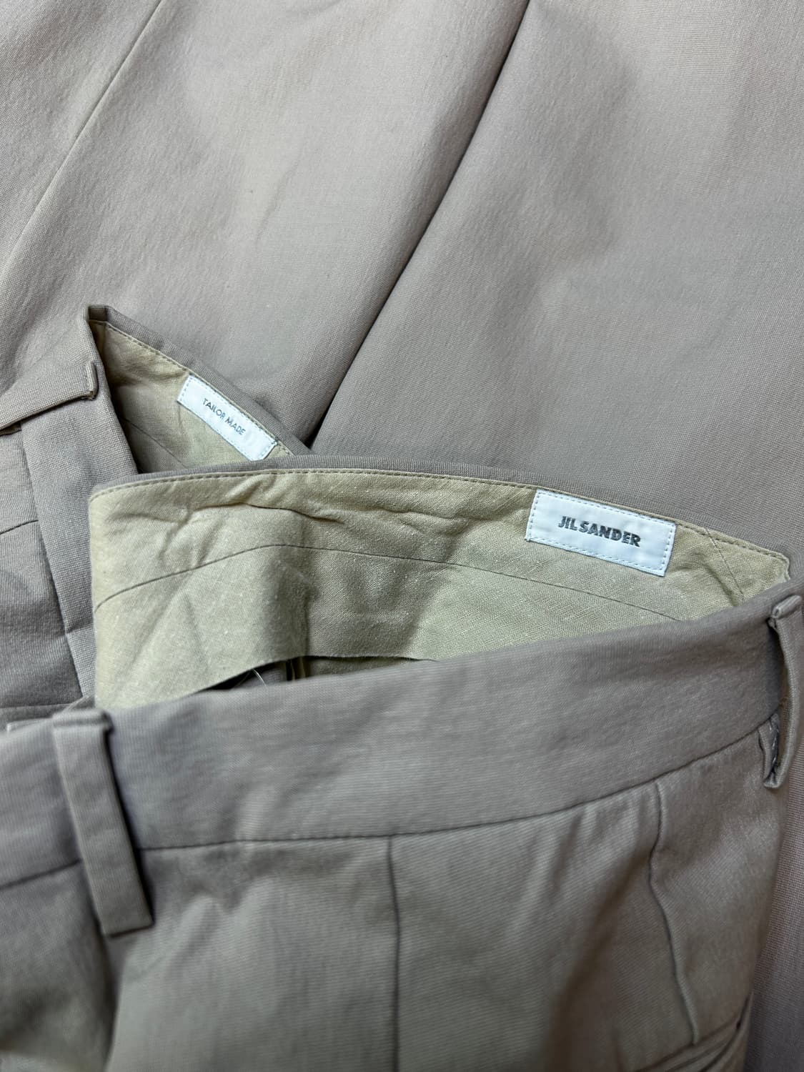 질샌더 베이지 팬츠 상품이미지4