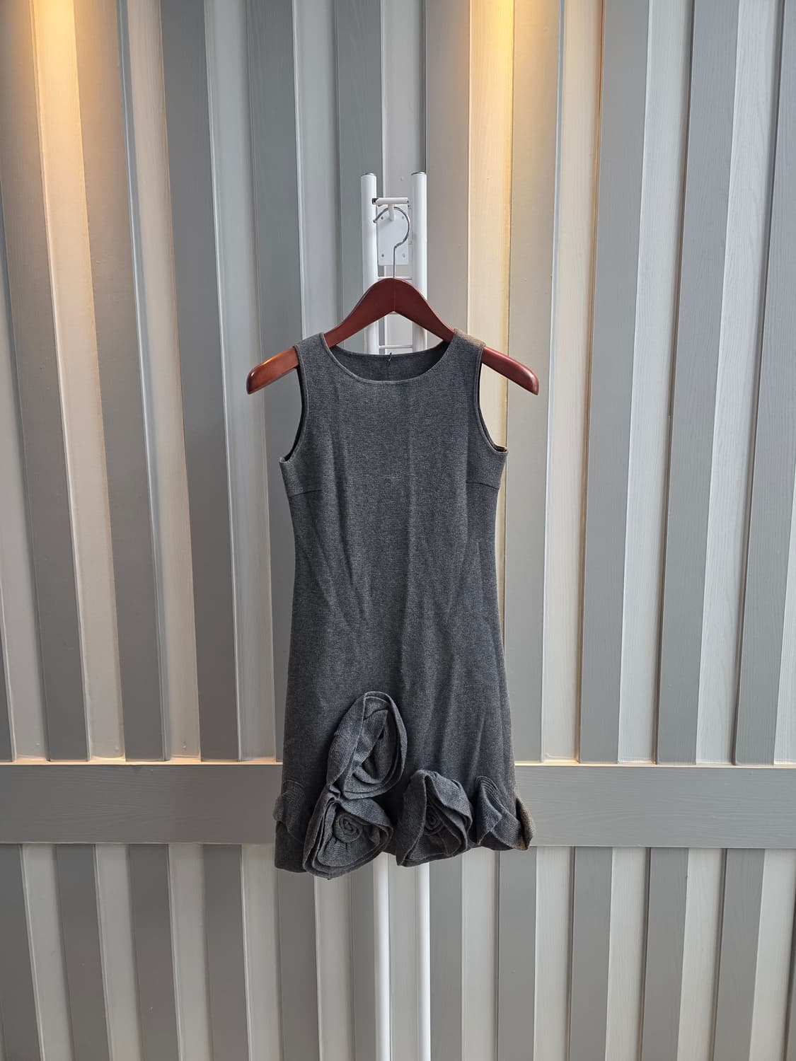 플라워 니트 원피스 상품이미지1