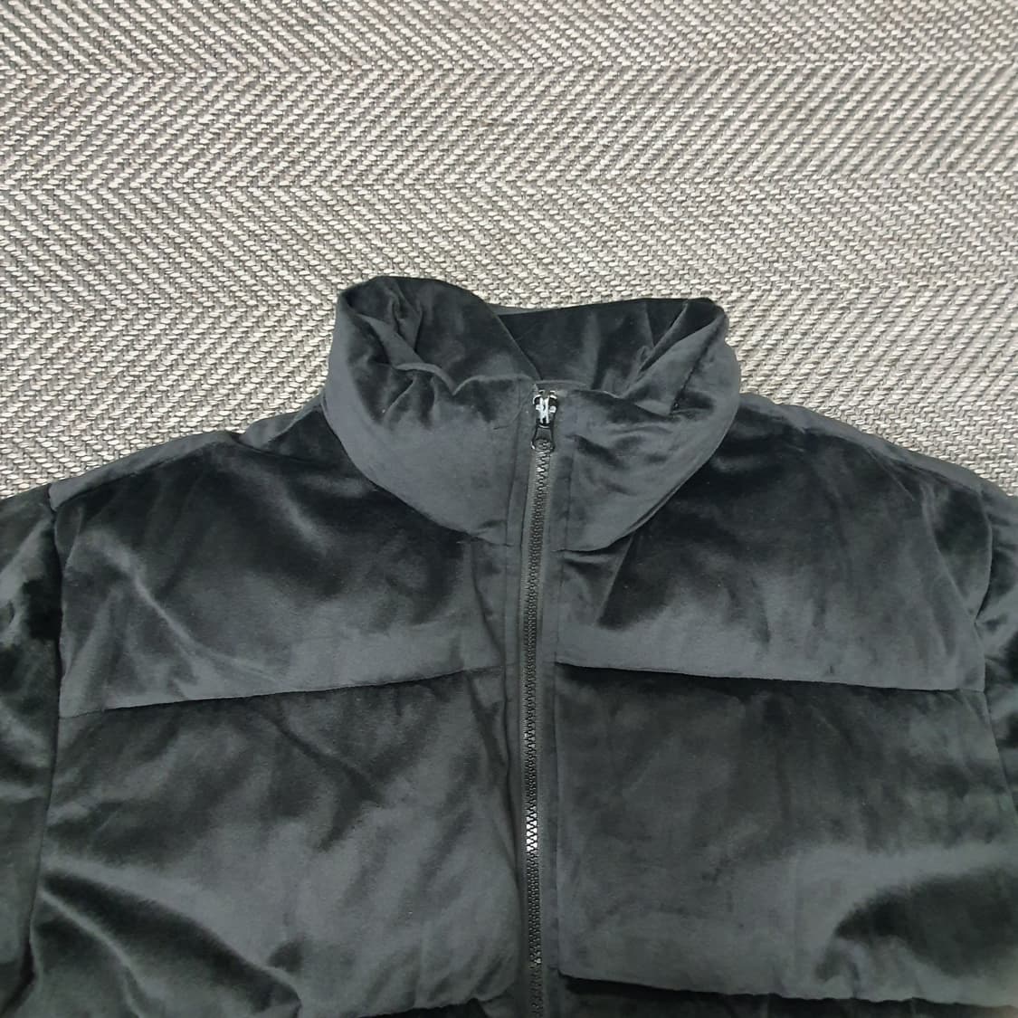 데이비드첸 벨벳 푸퍼 패딩 남자105~110 상품이미지8