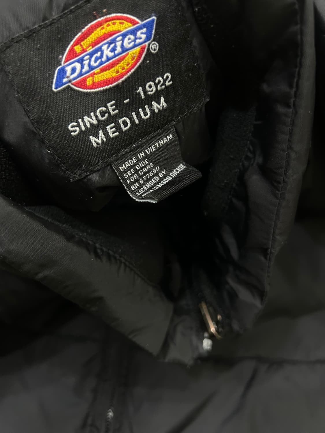 [M]디키즈 경량 패딩 자켓/블랙 상품이미지5