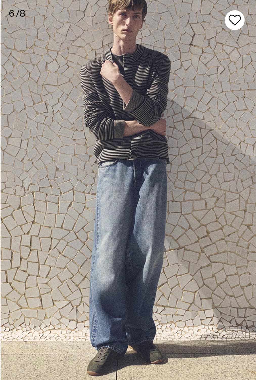 COS (신상품) 스트라이프 메리노 울 가디건 (택 O 새상품) 상품이미지3