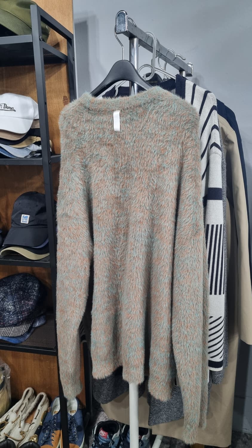 nomanual)) 노메뉴얼 남녀공용 hairy knit 105~110 상품이미지4