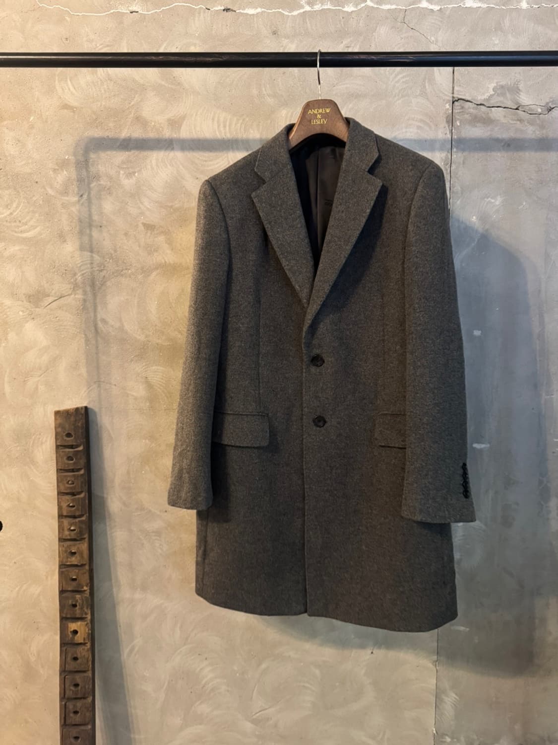 다반 캐시미어 체스터필드 코트 상품이미지8