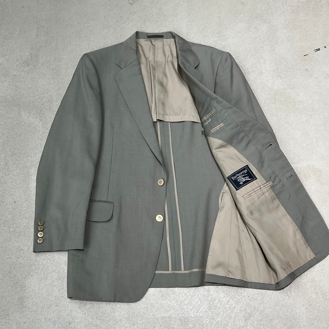 버버리 금장 울 블레이저 s10258 상품이미지3