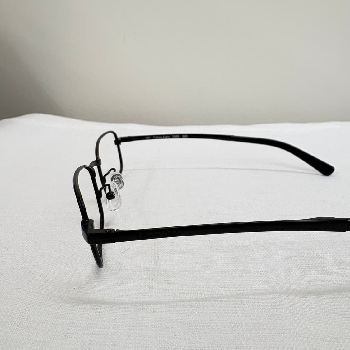 CK 캘빈클라인 블랙 사각 메탈테 상품이미지5