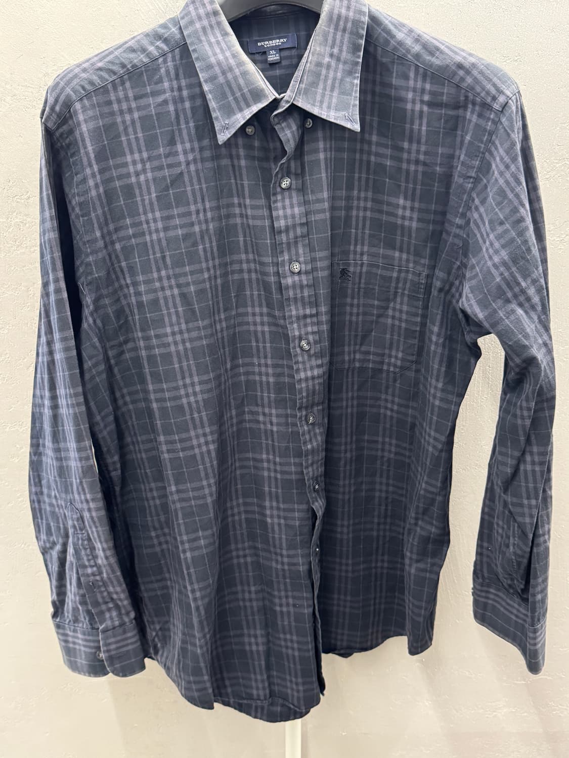 버버리 체크 셔츠 XL 상품이미지2