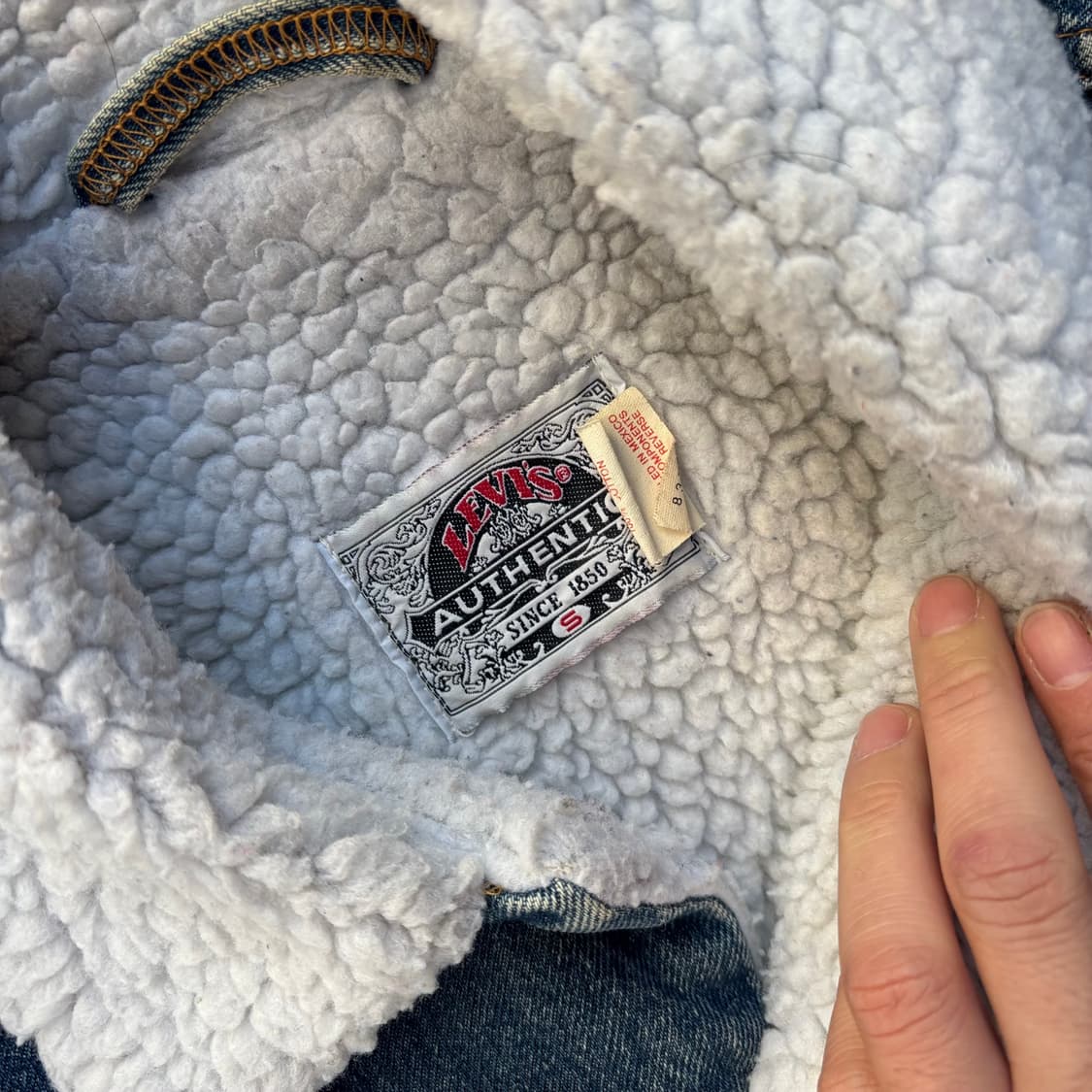 90년대 리바이스 쉐르파 자켓 상품이미지3