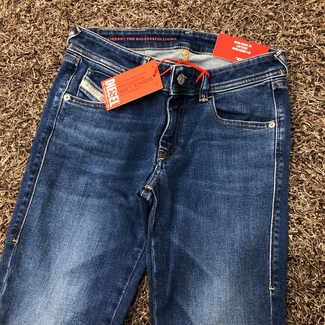 데드스탁 디젤 워싱 스키니진 데님 팬츠 상품이미지3