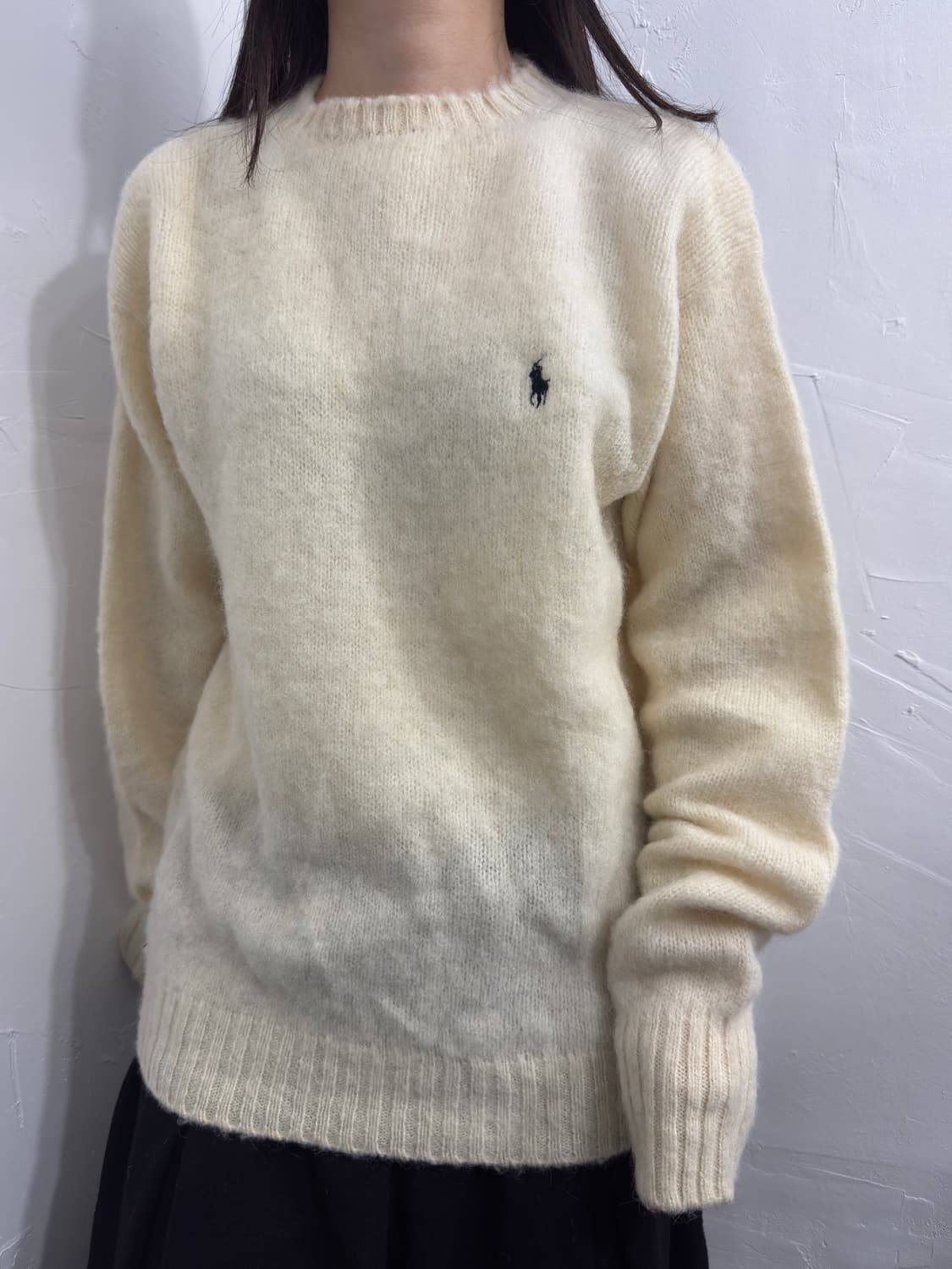 polo logo knit wool knit 상품이미지2