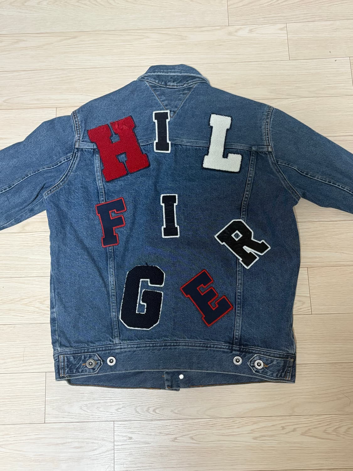 타미힐피거 빈티지 청자켓 상품이미지1