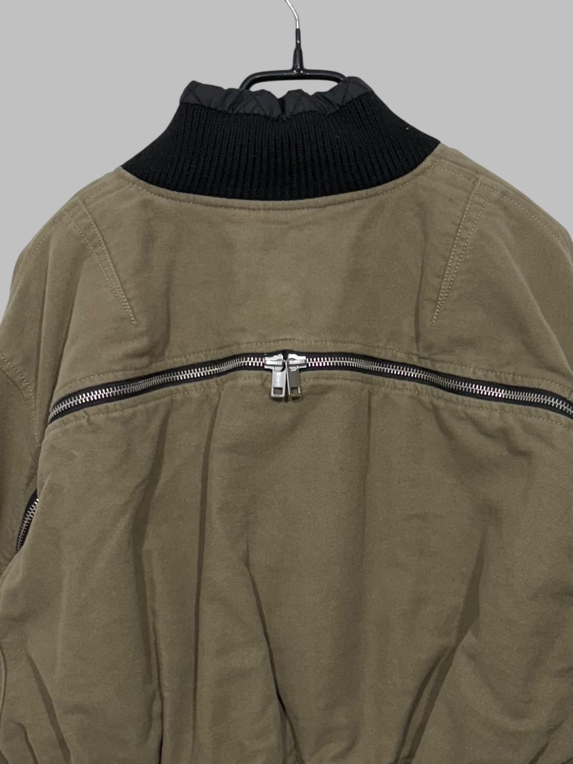 DIESEL crop ma-1 jacket brown  상품이미지5