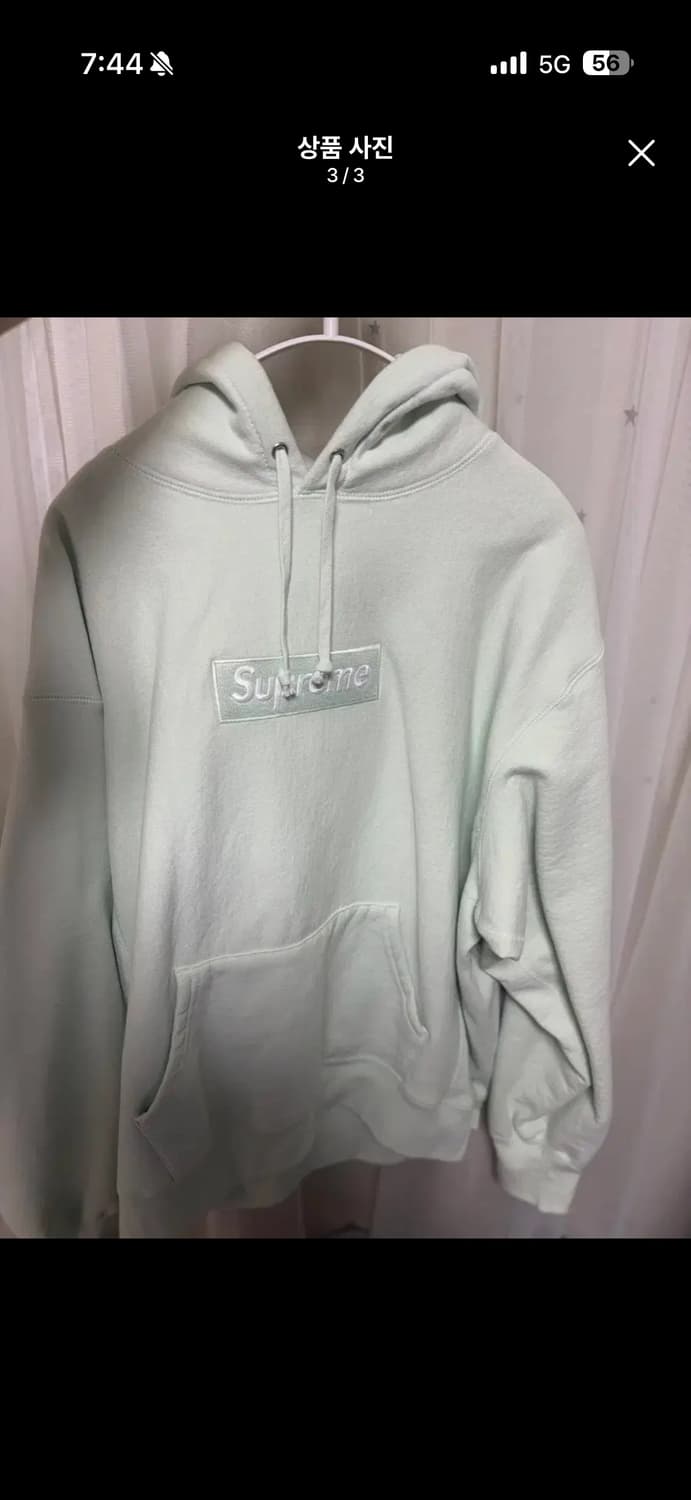 슈프림 후드티 m사이즈 상품이미지1