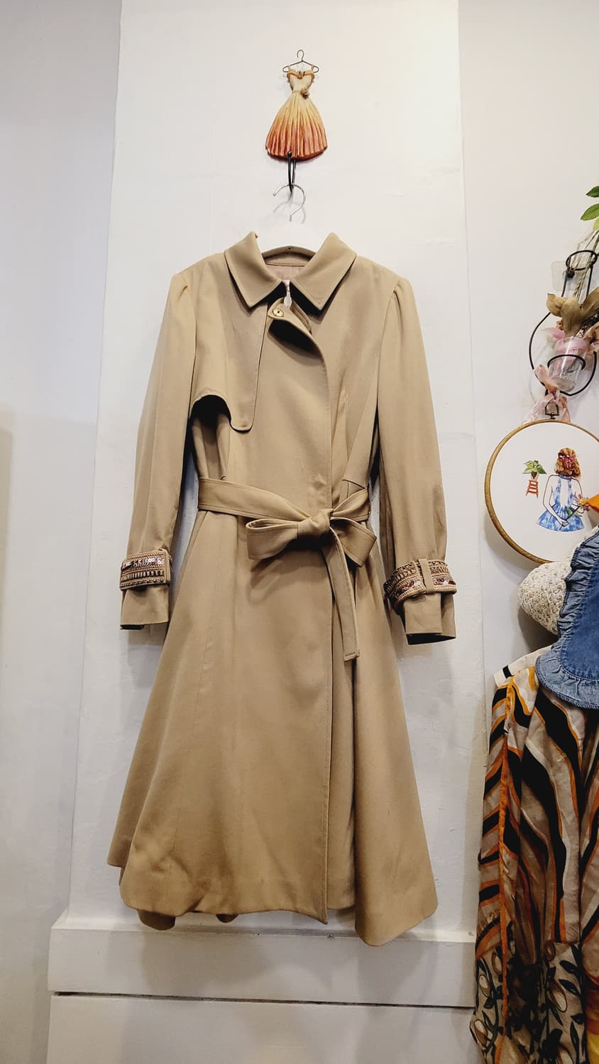 레니본 원피스 울코트 상품이미지4