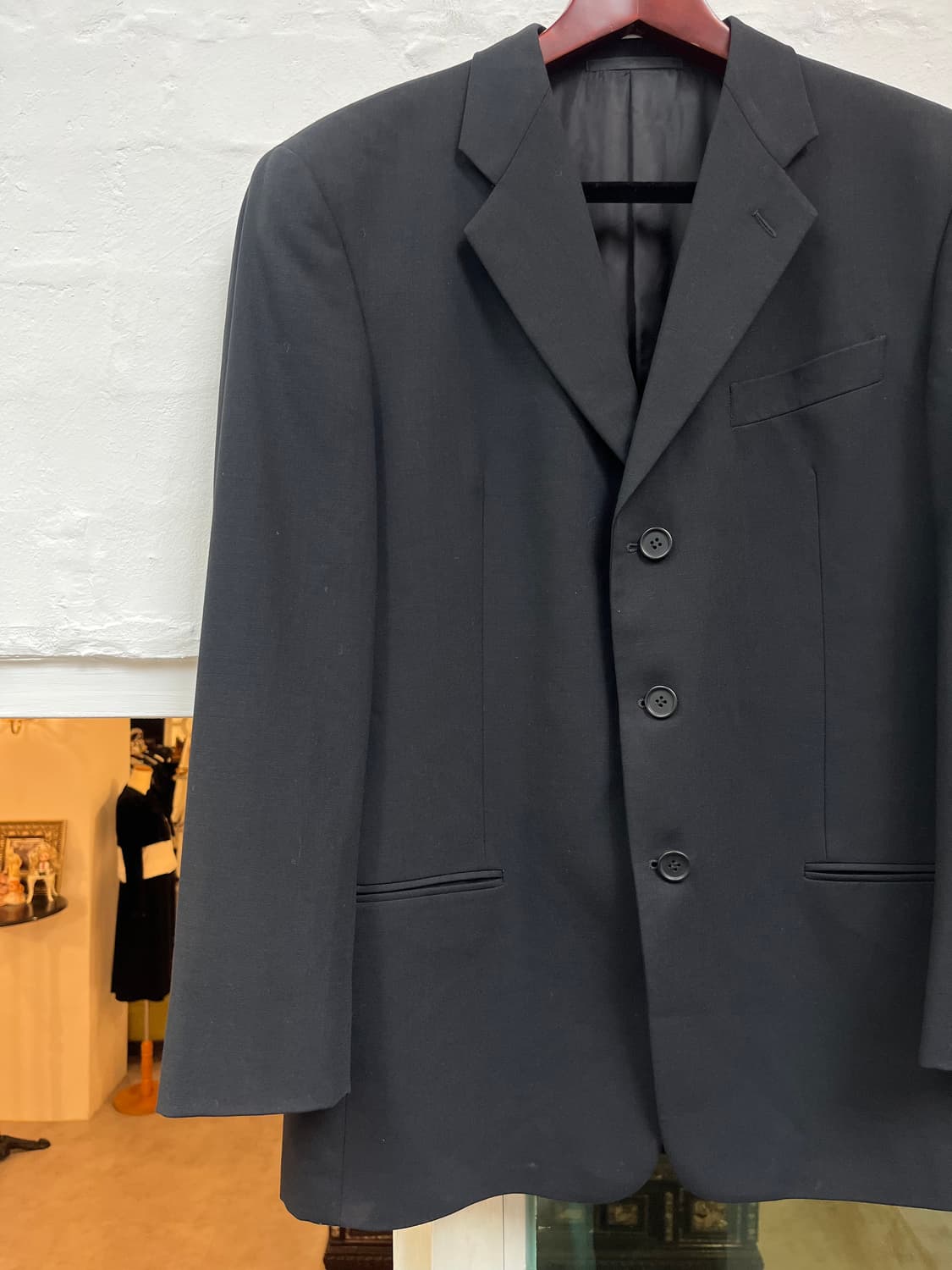 Giorgio Armani 블랙 정장 블레이저 50R 상품이미지3