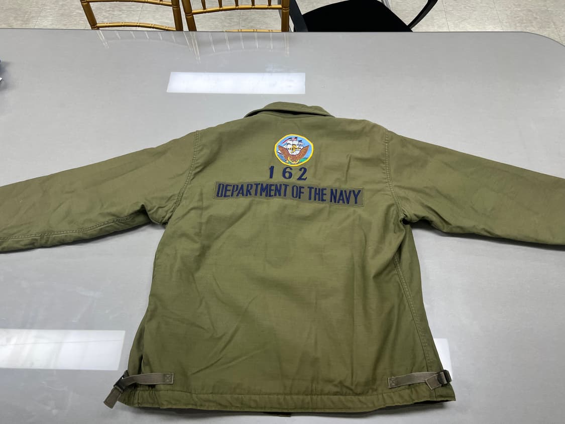 미해군 A-2 덱자켓 L 상품이미지8