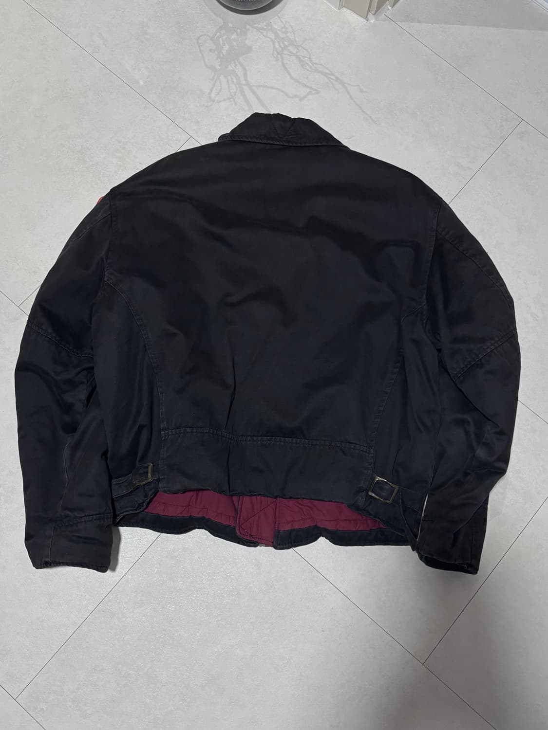 90s italy Boyscout patch bomber jacket 상품이미지2