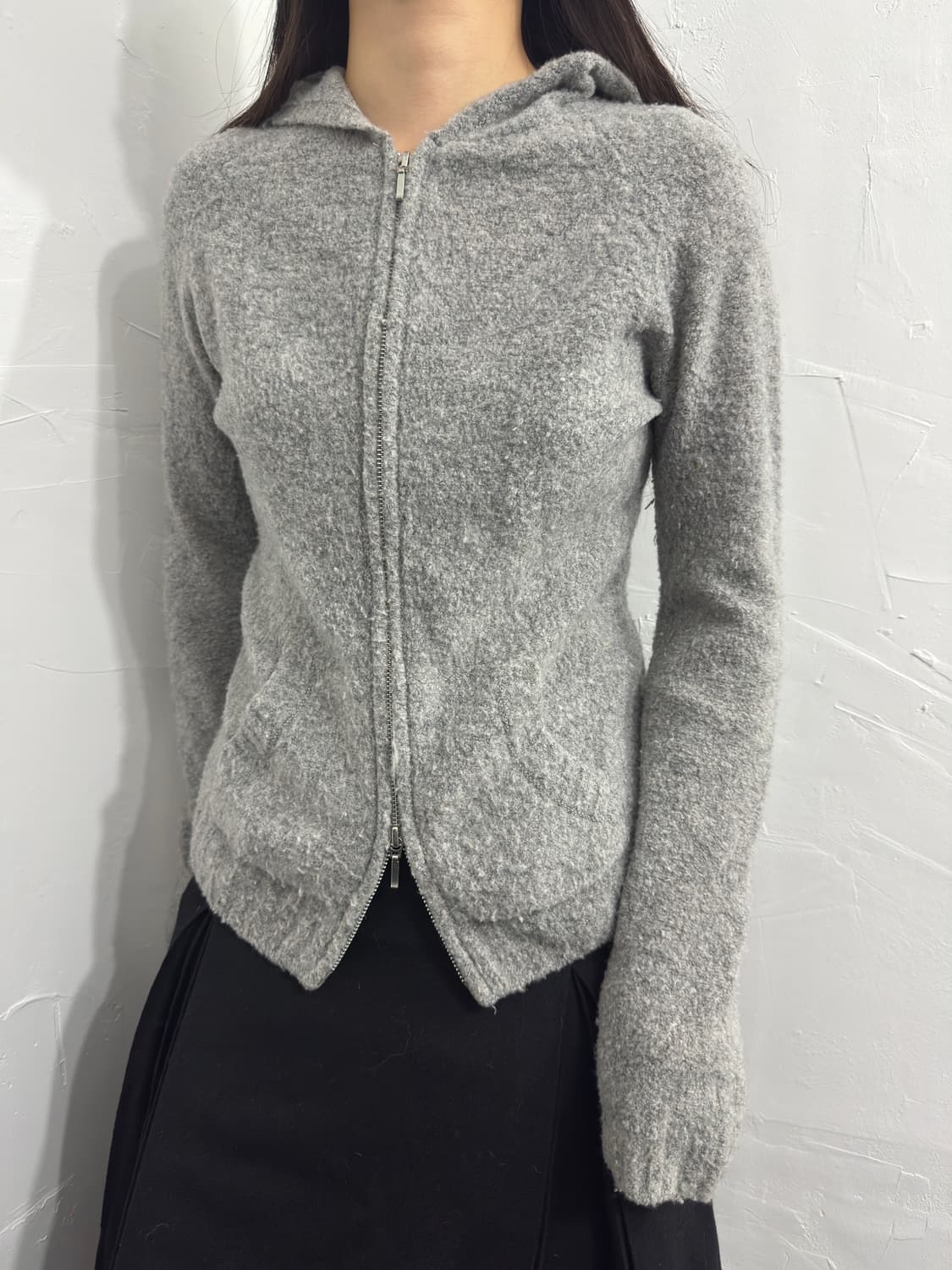 hood twoway zipup 상품이미지3