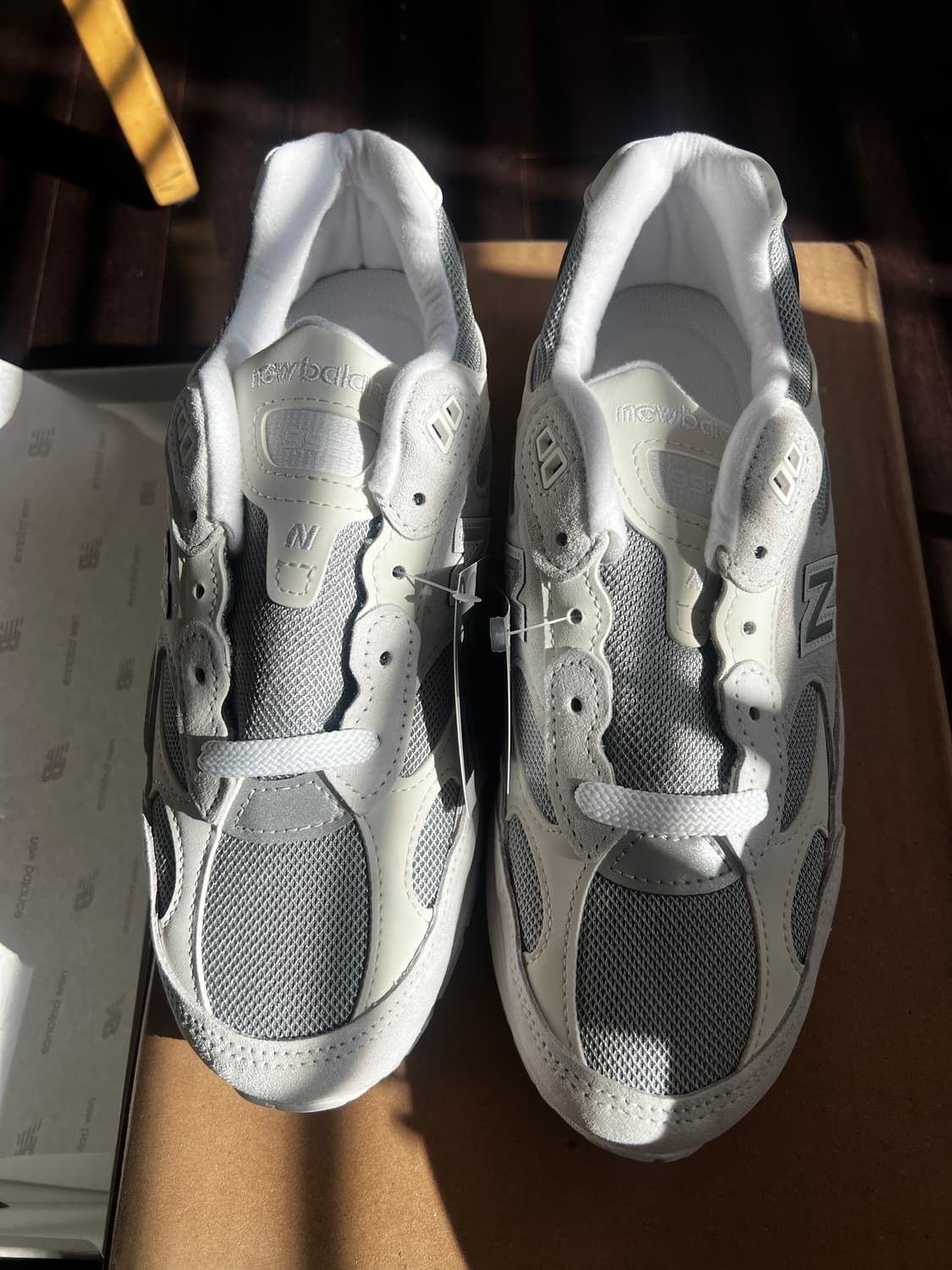 뉴발란스 992nc 255 화이트 상품이미지1