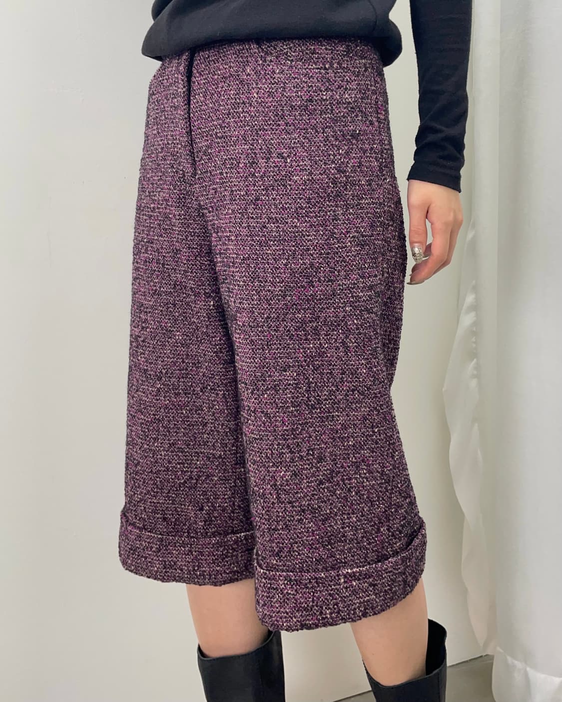 HIROKO BIS 울 버뮤다 상품이미지2