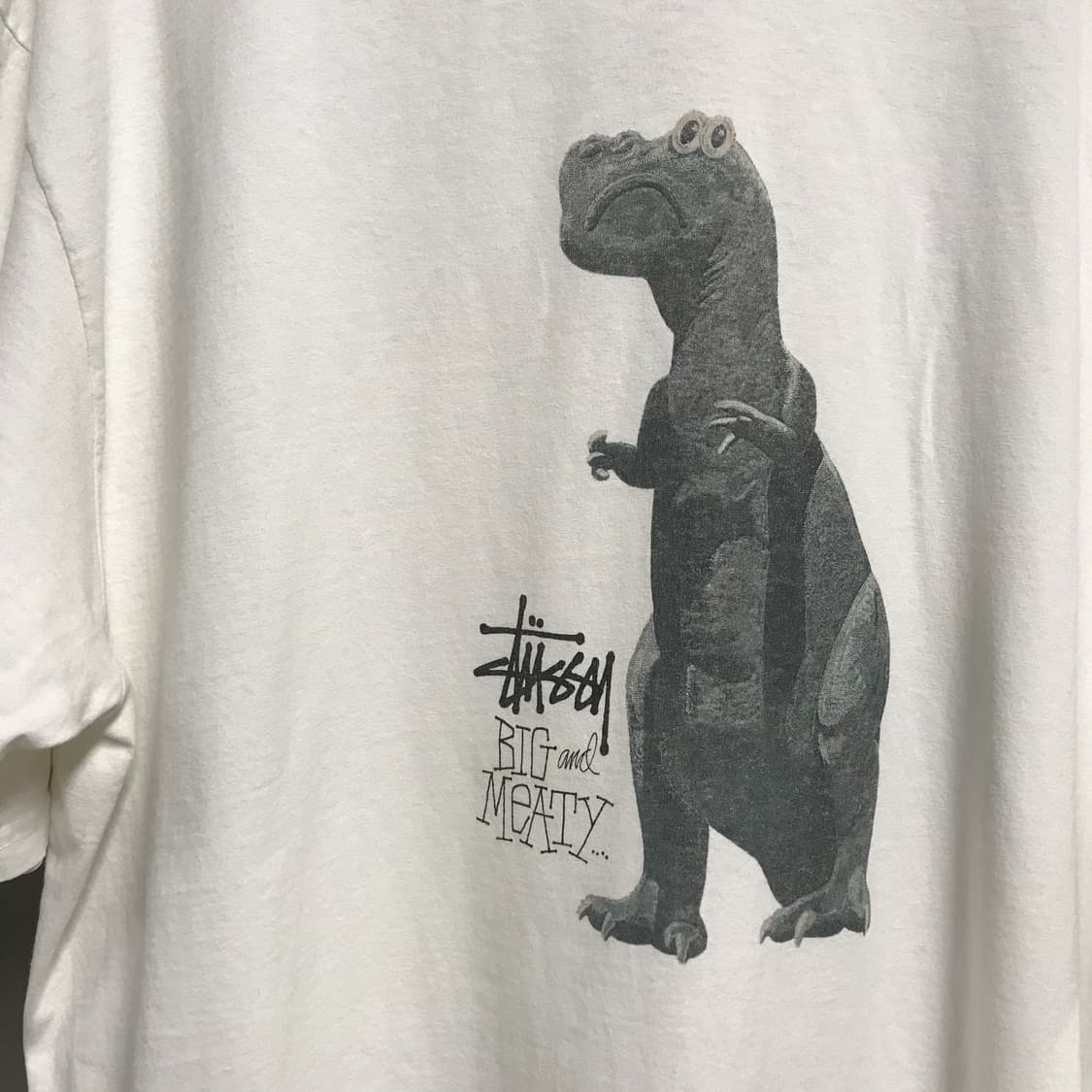 스투시 화이트 반팔 티셔츠 XL 상품이미지4