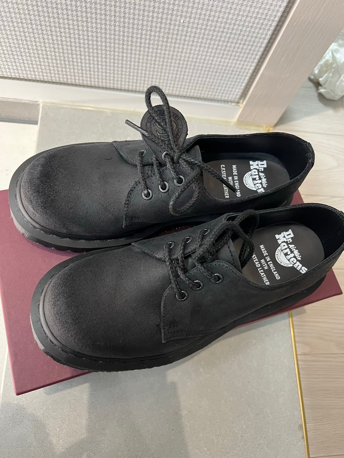 닥터마틴1461 왁스 커맨더 더비슈즈 uk7 상품이미지3