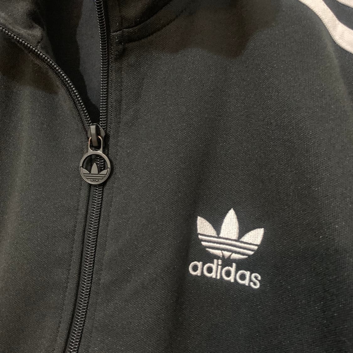 L 아디다스 블랙 유로파 트레이닝 트랙탑 져지 자켓 상품이미지4