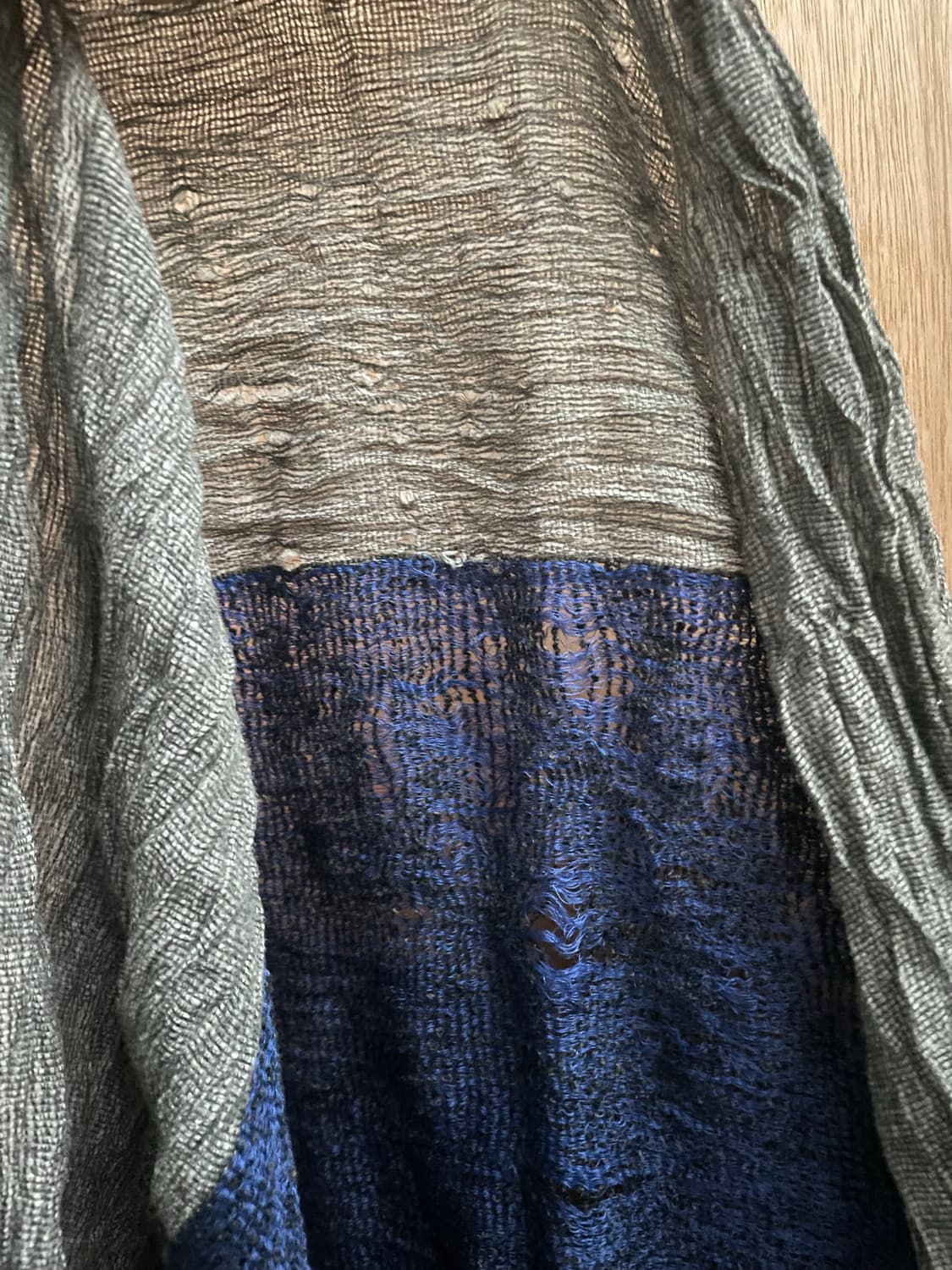 이세이미야케 멀티컬러 플리츠 머플러 상품이미지5