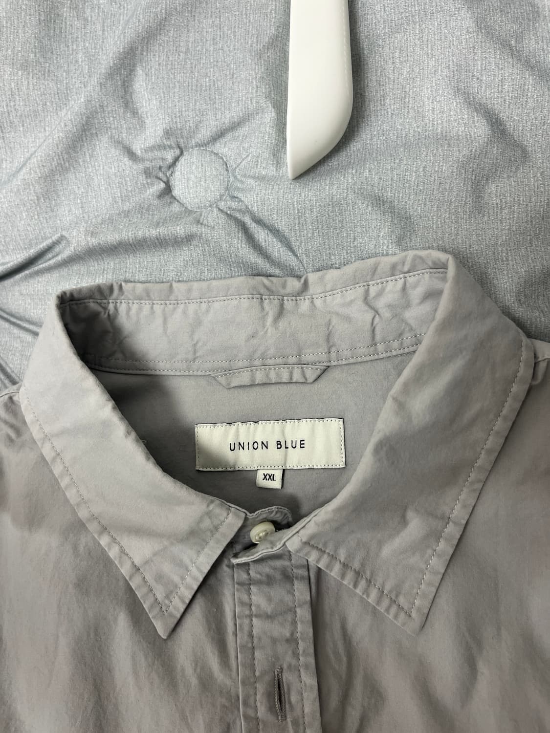 유니온블루 / 런드리셔츠 그레이 / XXL 상품이미지3