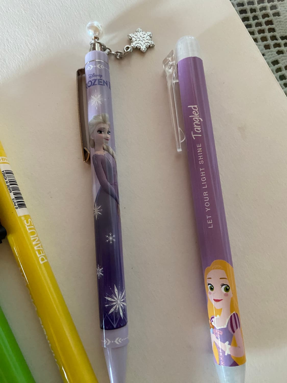 디즈니 겨울왕국/스누피 캐릭터 볼펜 세트 상품이미지4