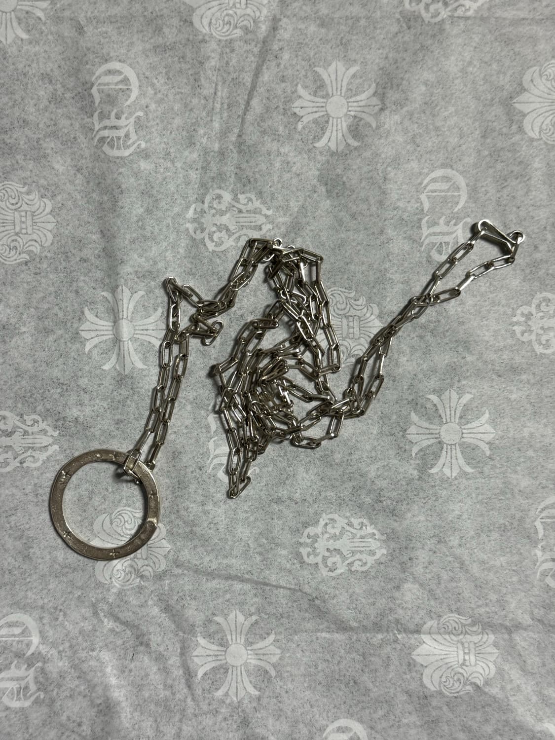 [OS] m.a+ ring necklace 실버 링 목걸이 상품이미지2