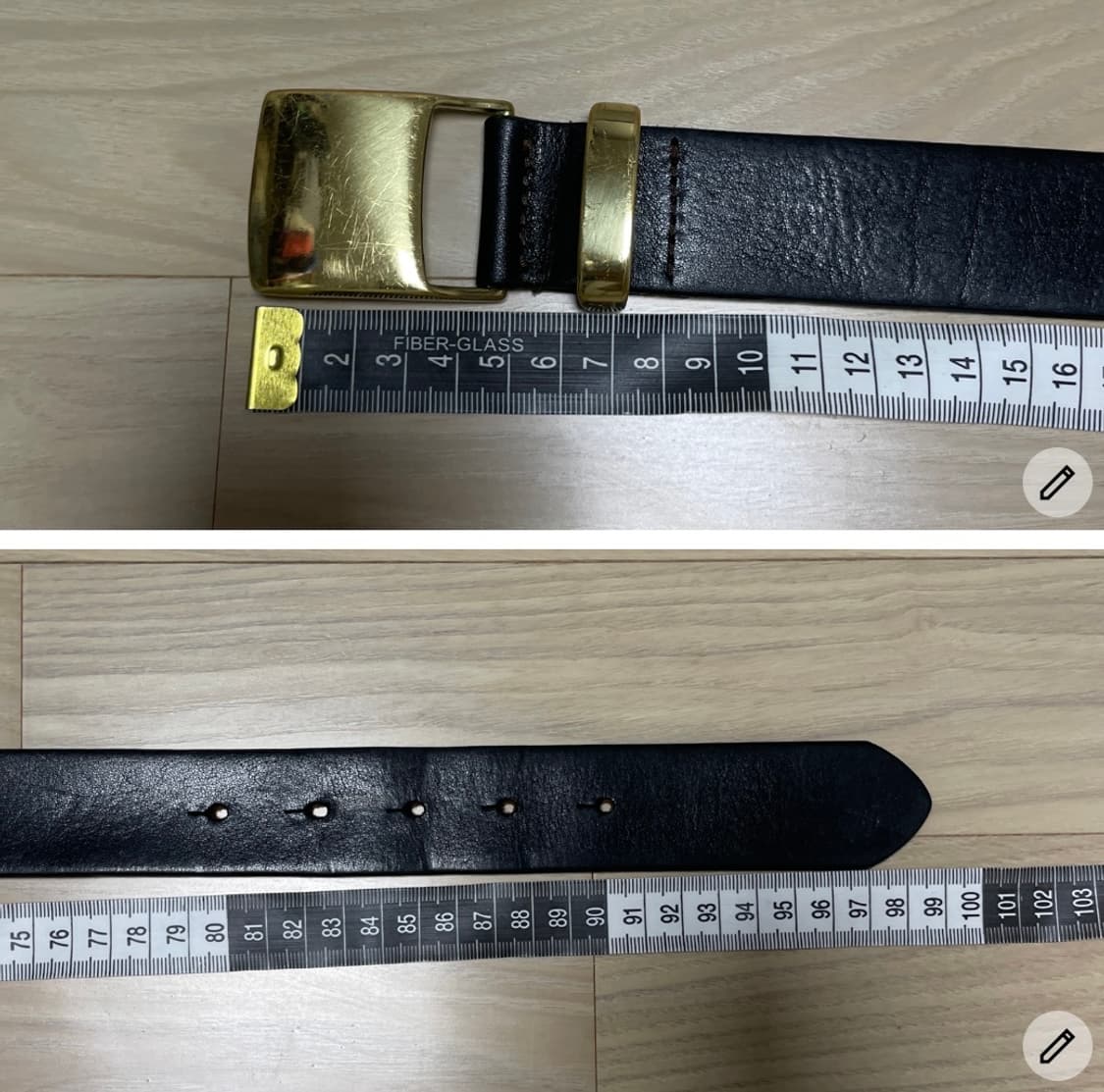 빈티지 골드 버클 벨트 팝니다 상품이미지8