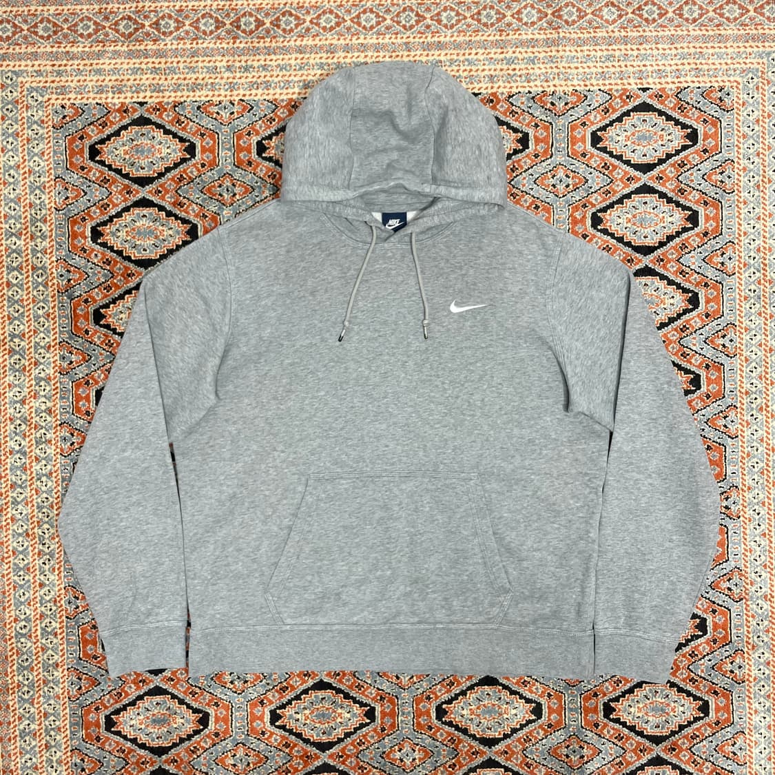 나이키 스우시 그레이 후드티셔츠 남성L 상품이미지1