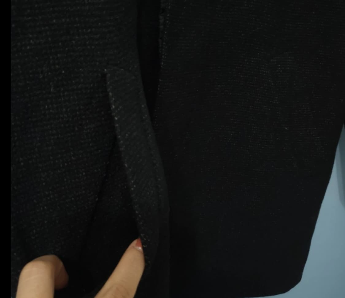 발망 블랙 하프 코트 ~95 상품이미지5