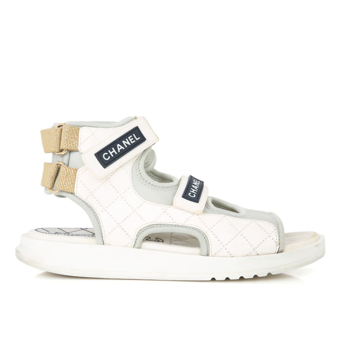 샤넬 샌들 벨크로 글래디에이터 샌들 스트랩 샌달 G37231 상품이미지4