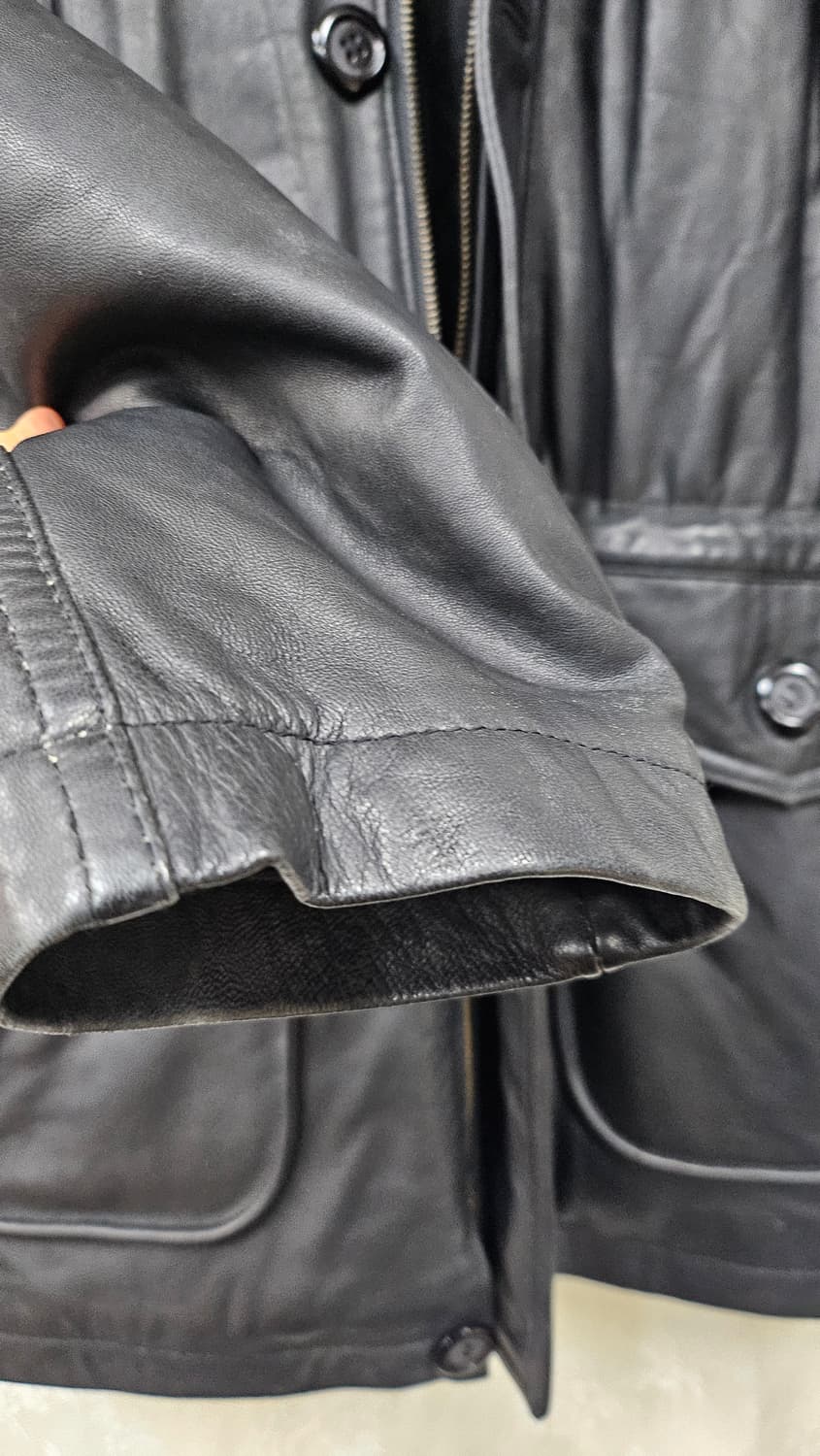 남성 양가죽 사파리형 점퍼  상품이미지6