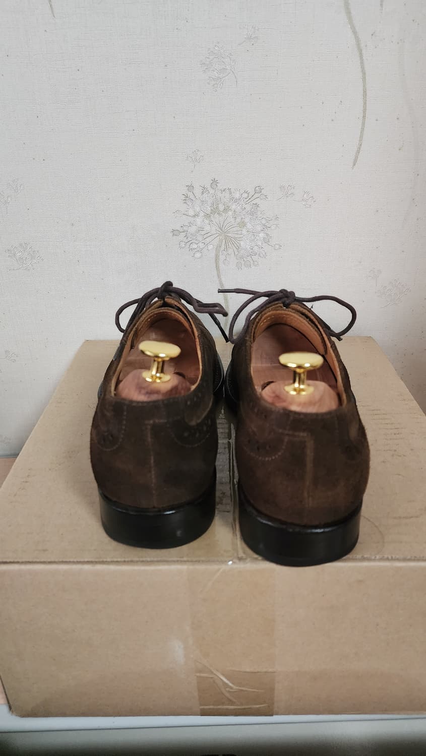 스펠로(SPELLO) 스웨이드 스트레이트팁 남성 구두 260 상품이미지3