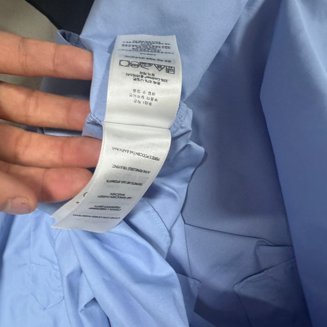 폴로랄프로렌 블루 셔츠 L사이즈 상품이미지3