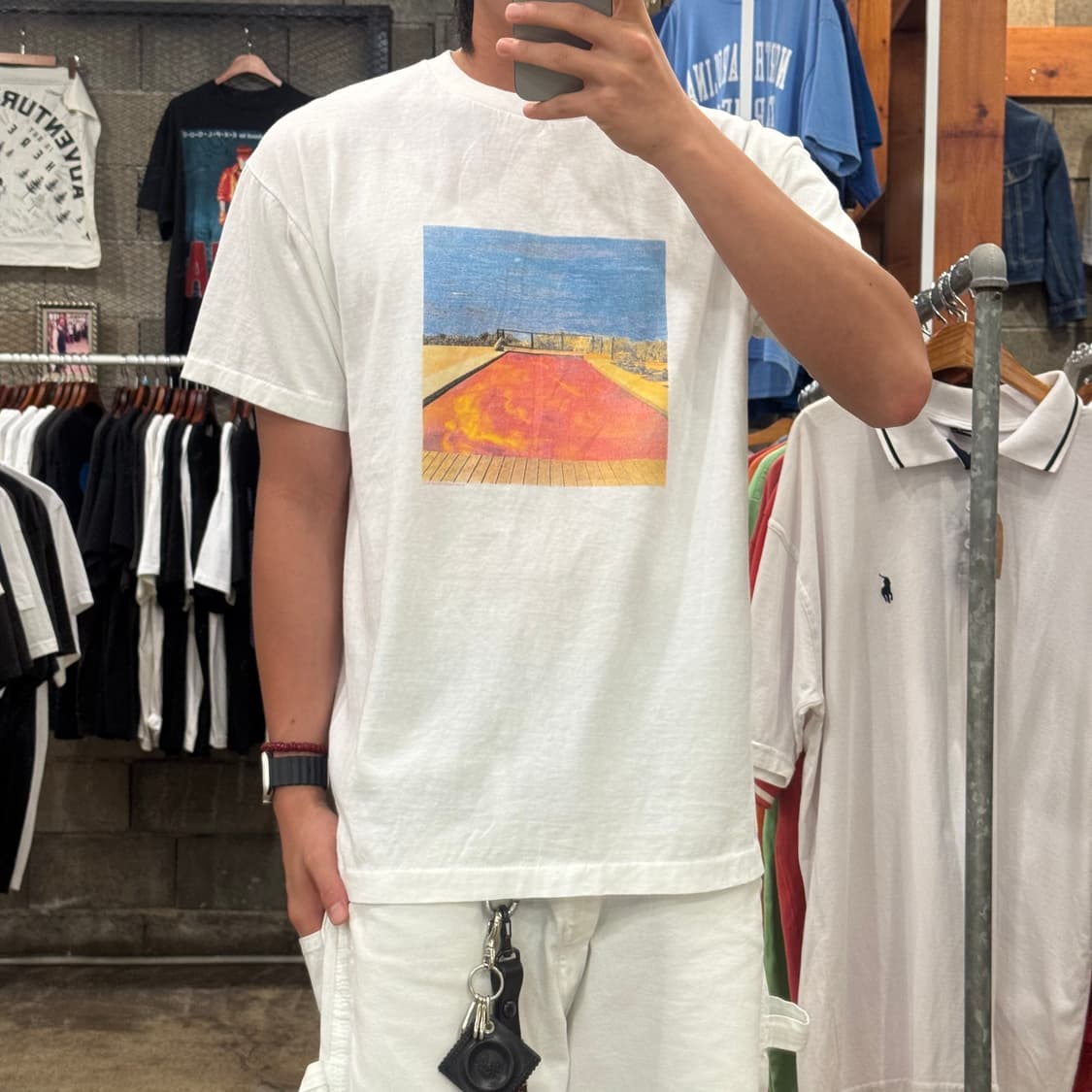 새상품) 레드핫칠리 페퍼스 락밴드 프린팅 티셔츠 (L/XL) 상품이미지2