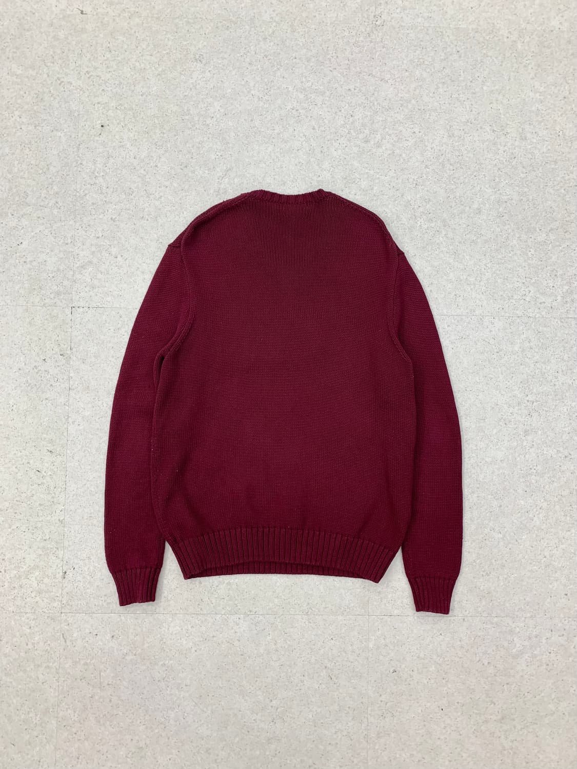Polo 폴로 버건디 니트 상품이미지2