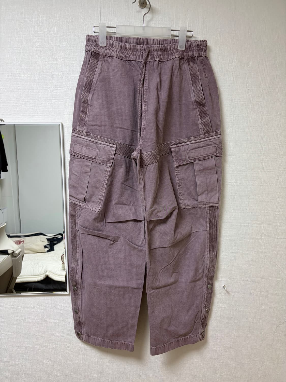 (XL) ICYTO 카고팬츠 퍼플 상품이미지2