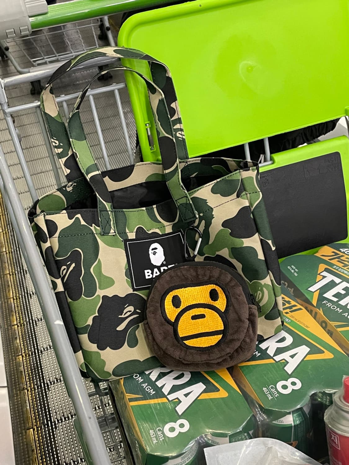 BAPE KIDS 2021 S/S 잡지부록 토트백 상품이미지8