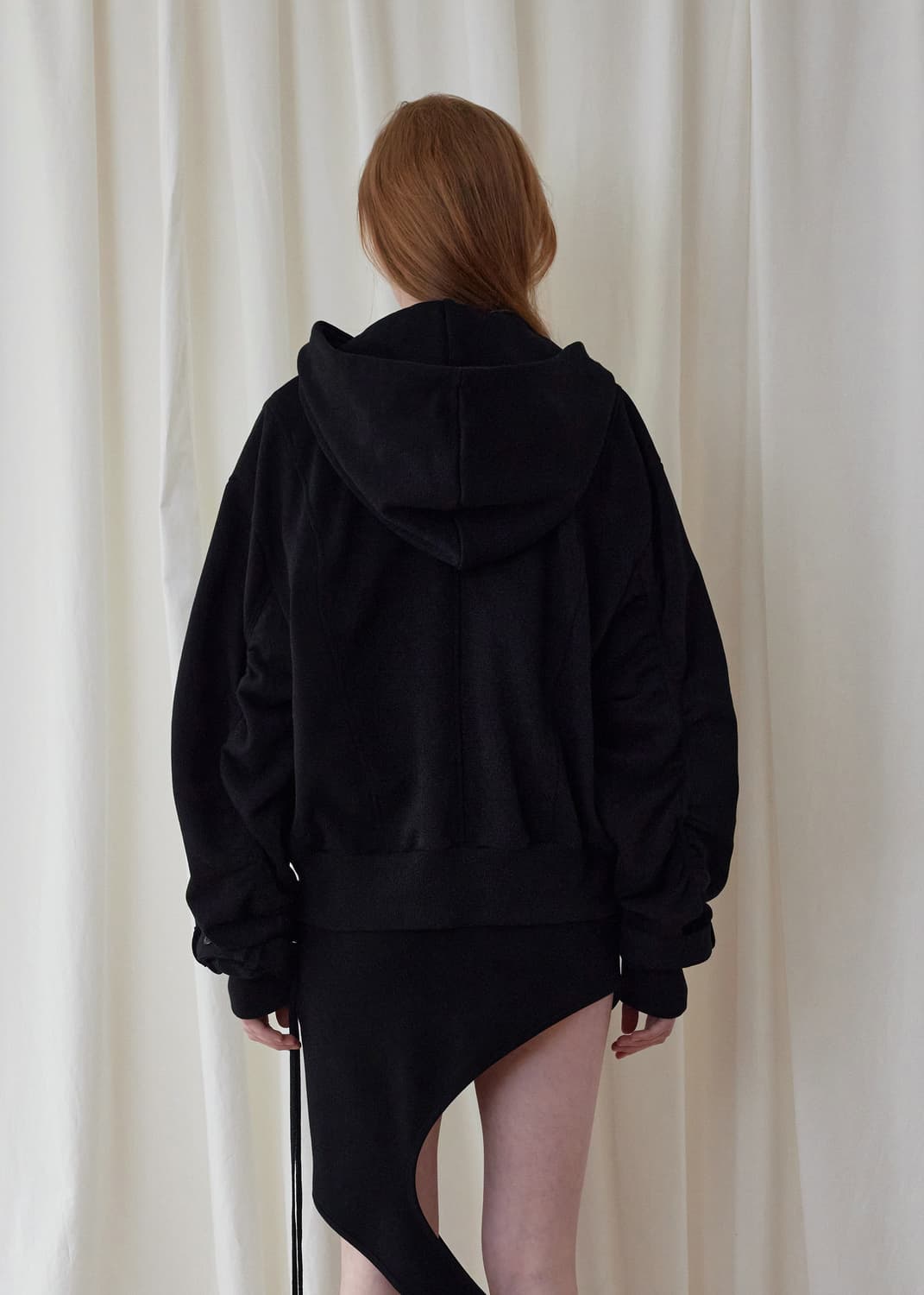 보헤미안서울 HOOD DETACHABLE JERSEY ZIP UP 상품이미지3
