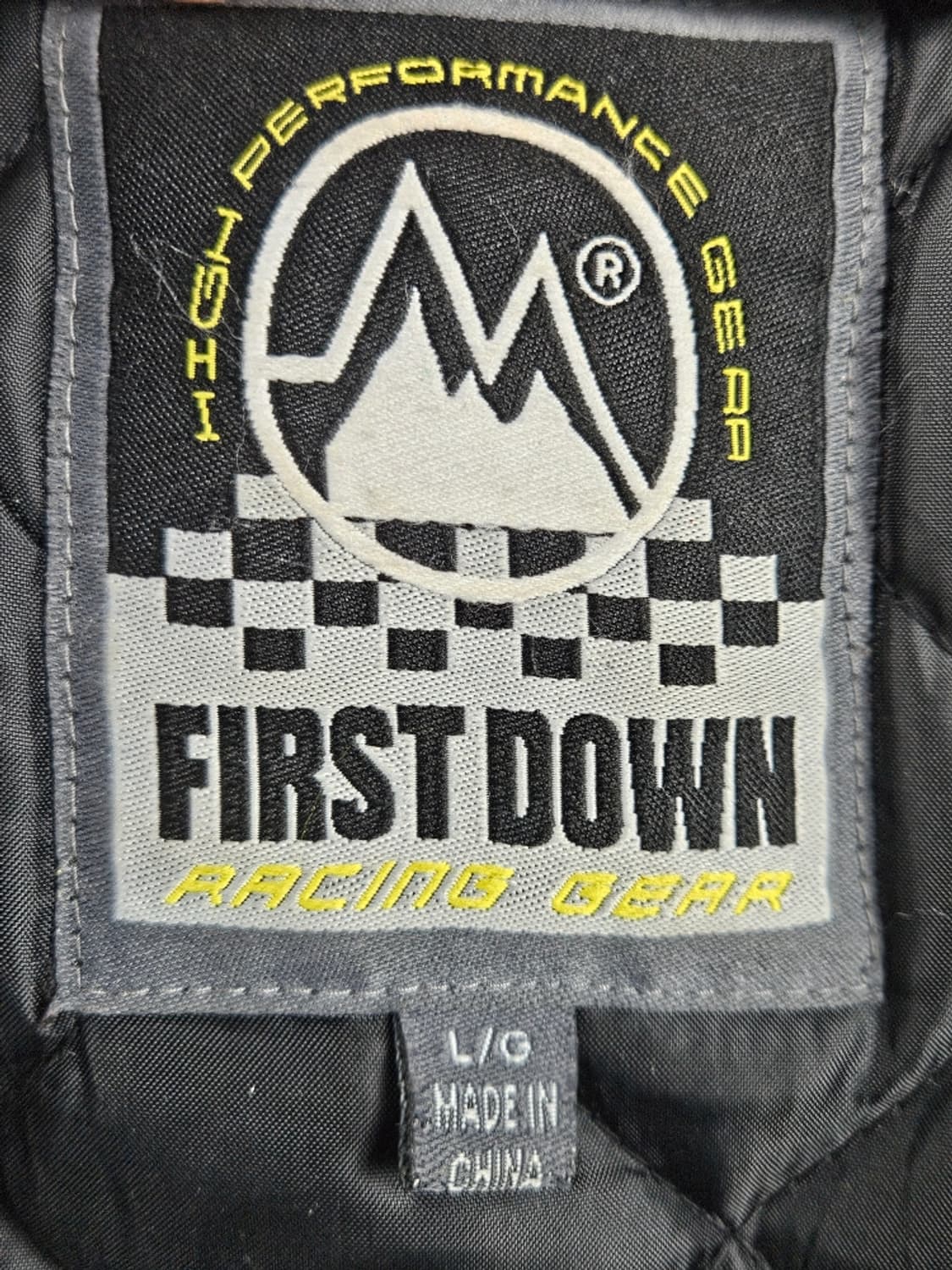 퍼스트 다운 레드트림 레이싱 기어 터보 풀 가죽자켓 (L) / 11107 상품이미지8