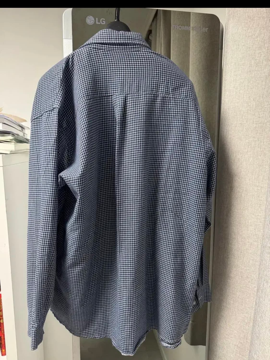 [XL] 올드 스투시 깅엄체크셔츠 상품이미지2