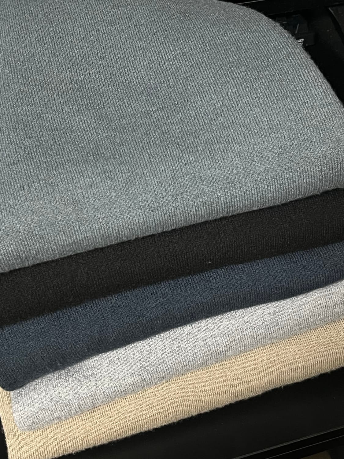 쿠어 탑필 캐시미어, 울 라운드 니트, 엘무드 화란 니트 상품이미지1