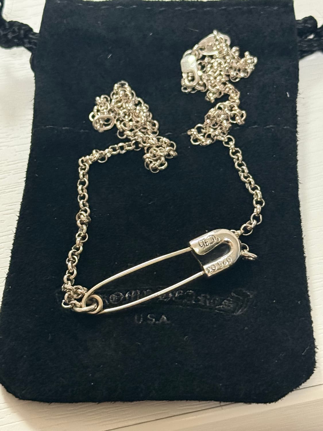 Chrome hearts safety pin I18 정품 상품이미지2