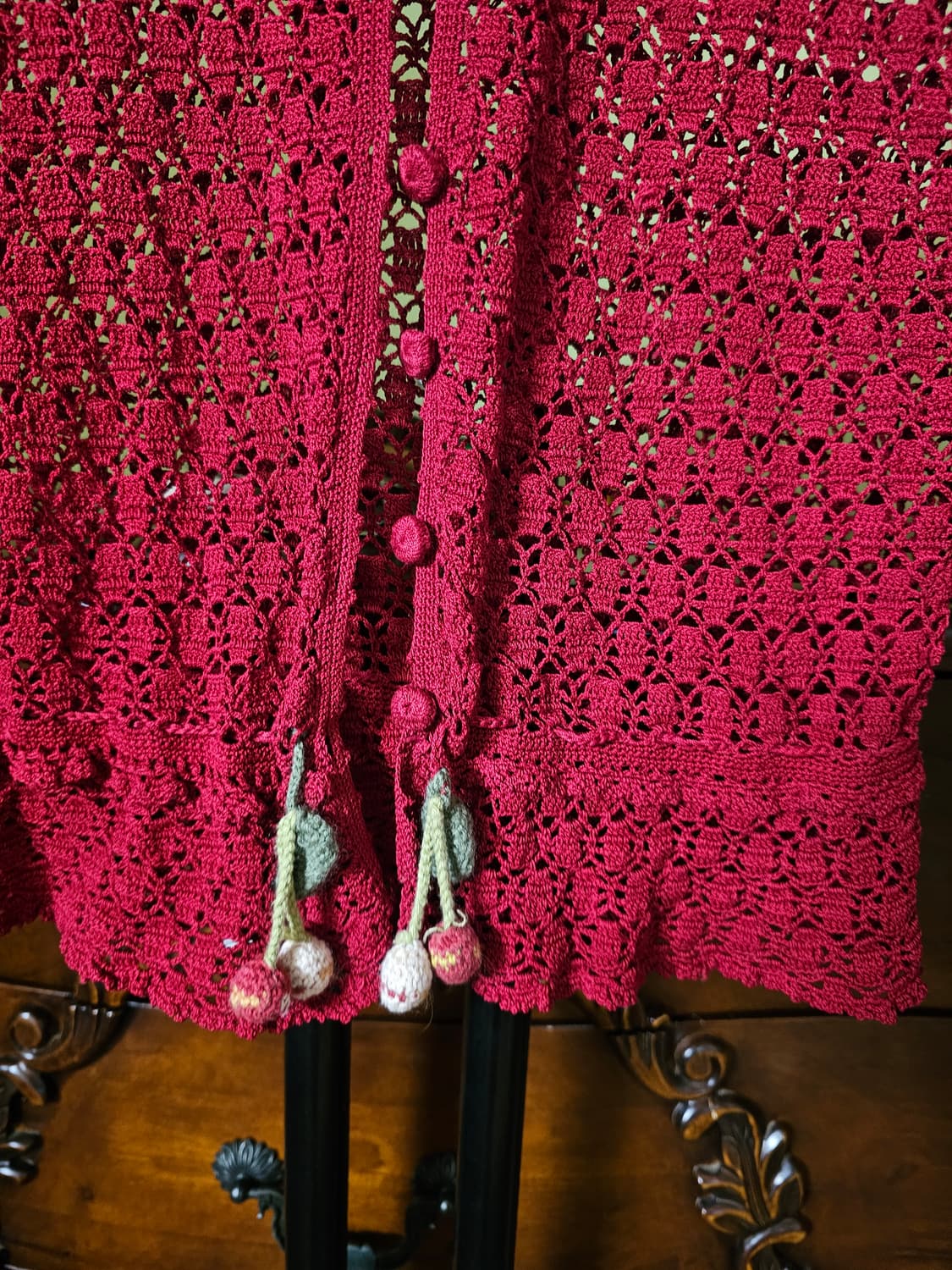 비꼴리끄 손뜨개 가디건  상품이미지3