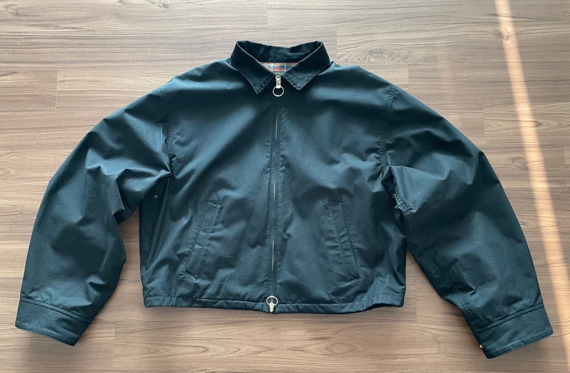 kapital 캐피탈 오일 코팅 드리즐러 블랙 4 상품이미지4